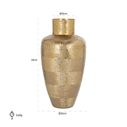 Richmond Interiors Vase Joah gold