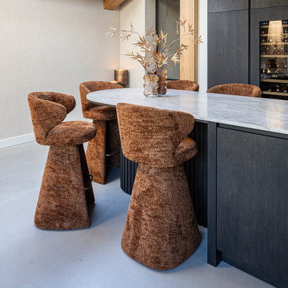 Richmond Interiors Barstuhl Gatsbi lovely cinnamon (Be Lovely 603 Cinnamon) Barstuhl Richmond Interiors
