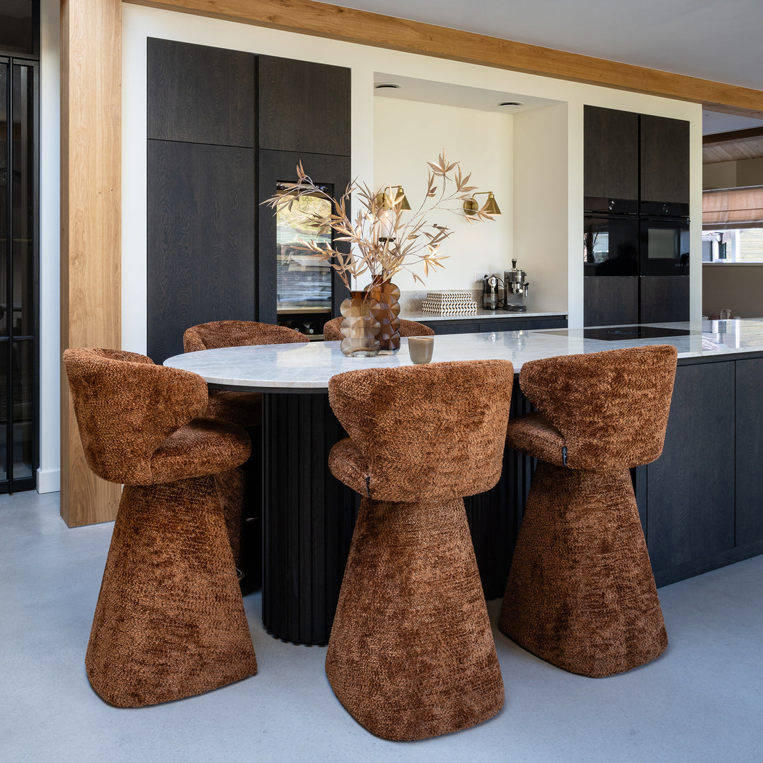 Richmond Interiors Barstuhl Gatsbi lovely cinnamon (Be Lovely 603 Cinnamon) Barstuhl Richmond Interiors