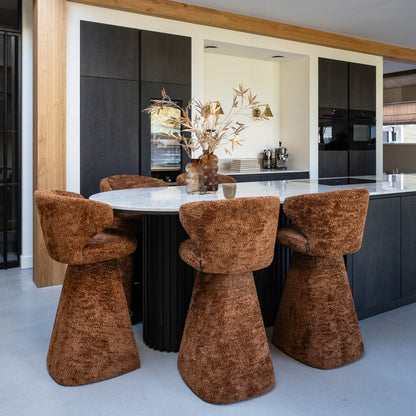 Richmond Interiors Barstuhl Gatsbi lovely cinnamon (Be Lovely 603 Cinnamon) Barstuhl Richmond Interiors