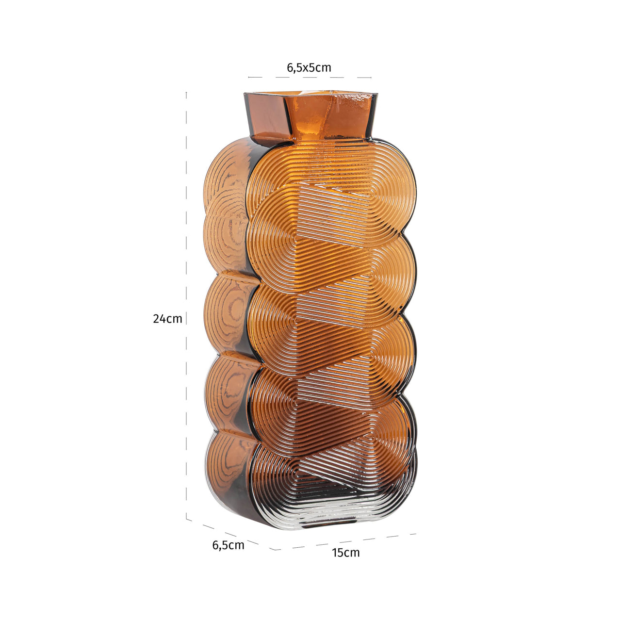 Richmond Interiors Vase Venice brown large Vase Richmond Interiors