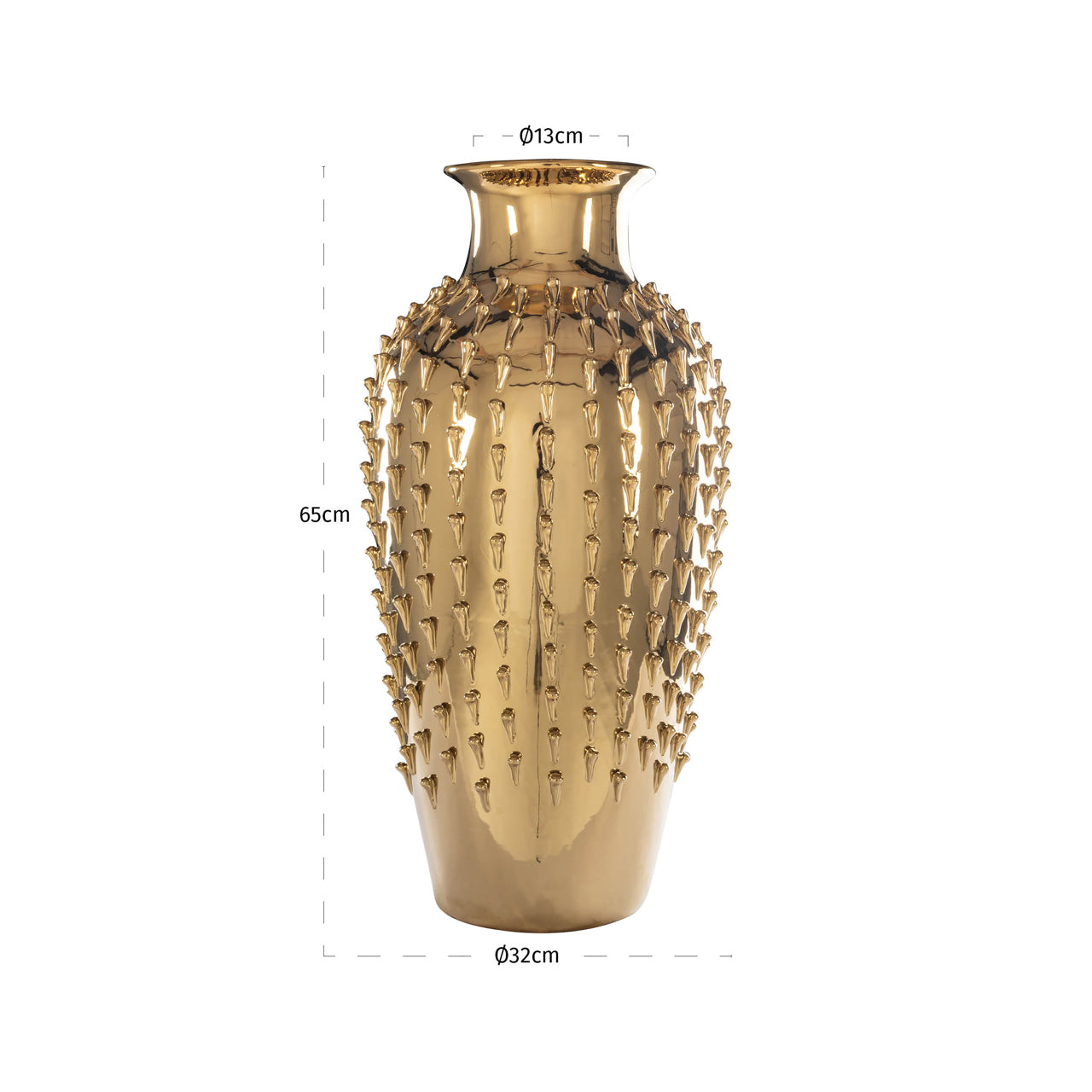 Richmond Interiors Vase Dania gold