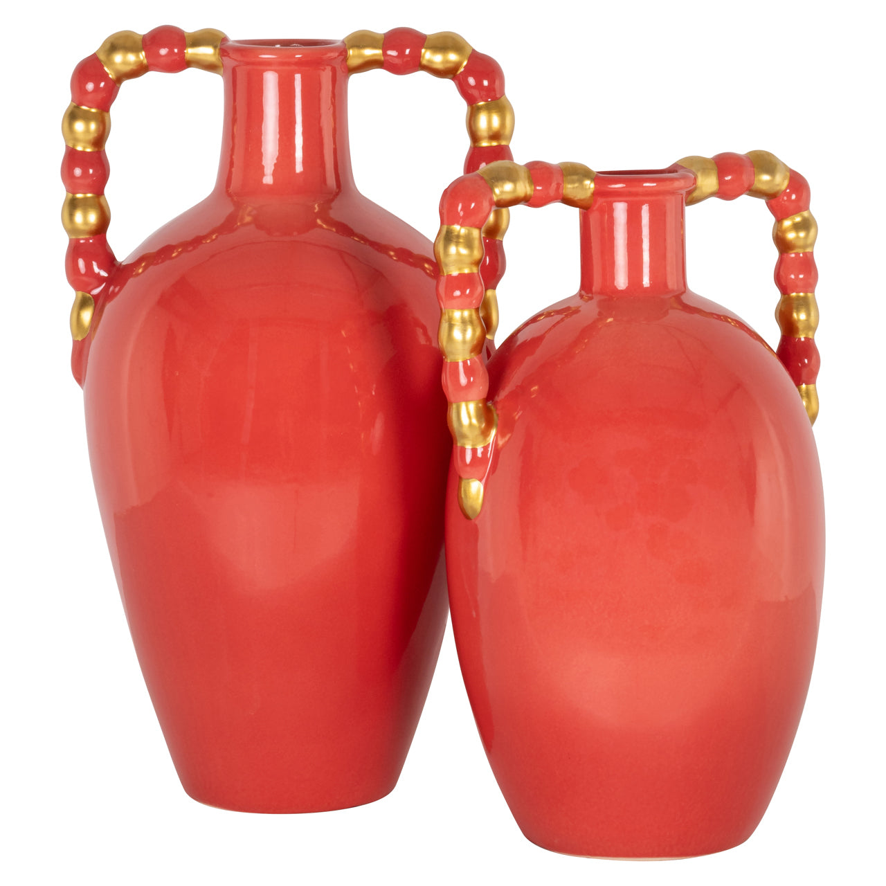 Richmond Interiors Vase Davita orange small