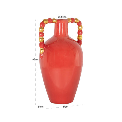 Richmond Interiors Vase Davita orange large