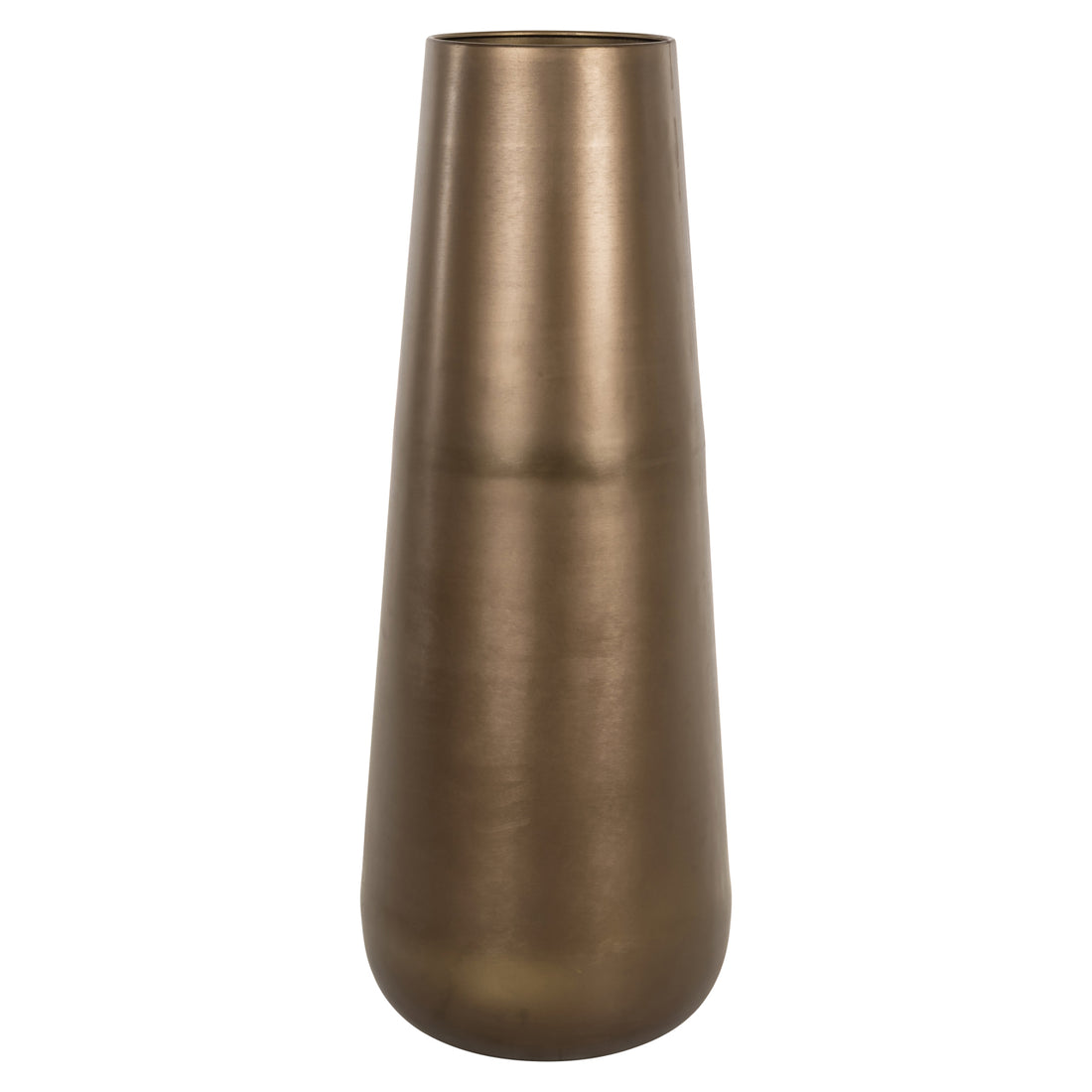 Richmond Interiors Vase Kenza brass antique small