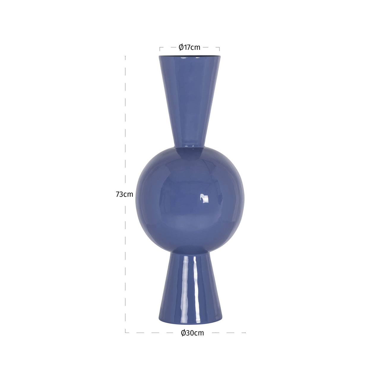Richmond Interiors Vase Arliss very peri Vase Richmond Interiors