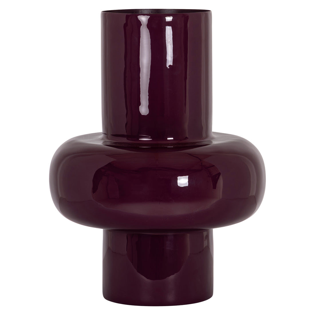 Richmond Interiors Vase Ashlyn burgundy small