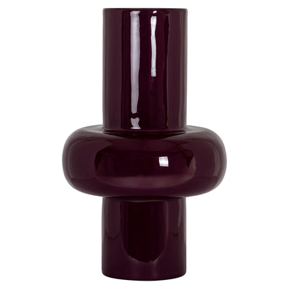 Richmond Interiors Vase Ashlyn burgundy large