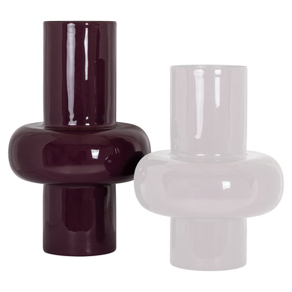 Richmond Interiors Vase Ashlyn burgundy large