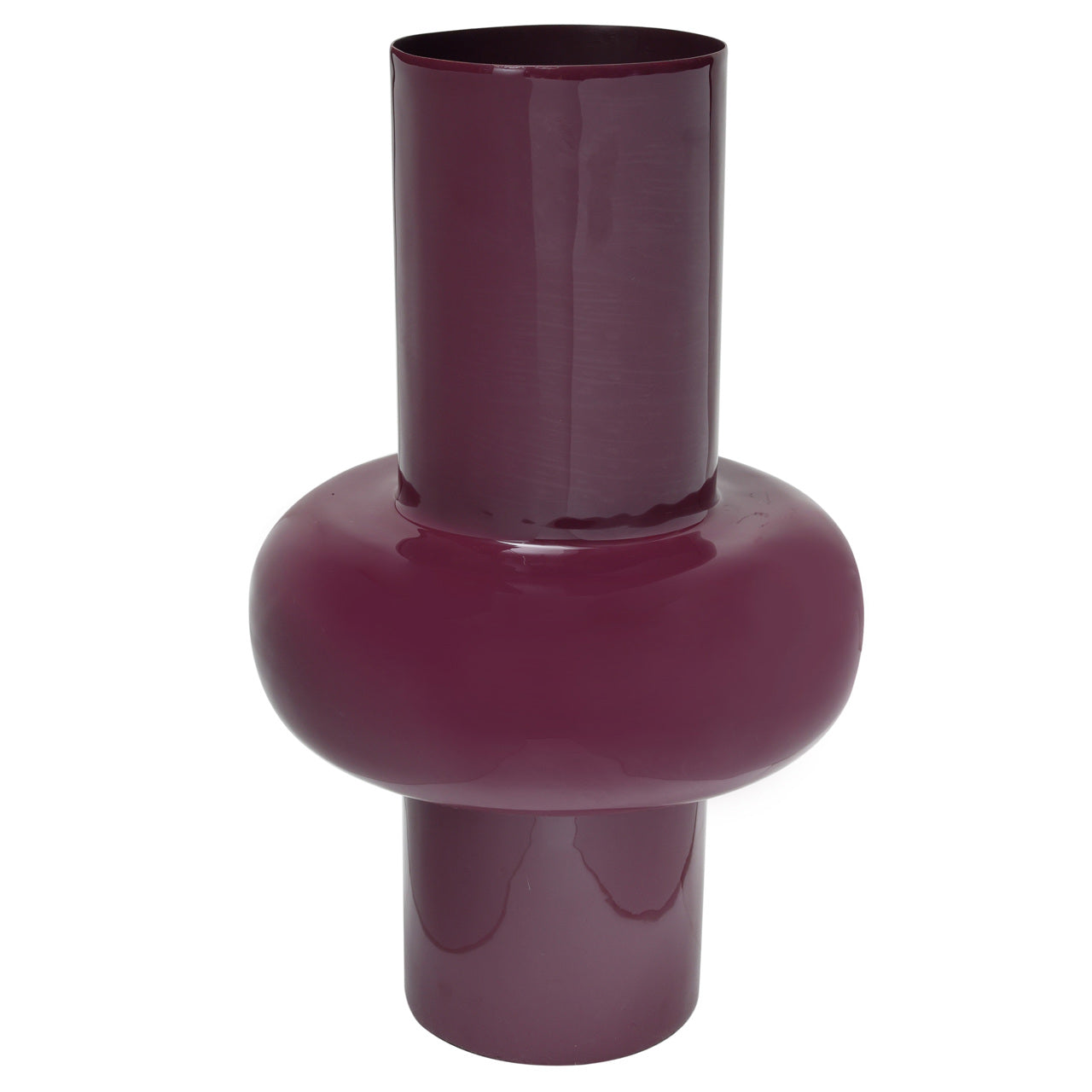 Richmond Interiors Vase Ashlyn burgundy large