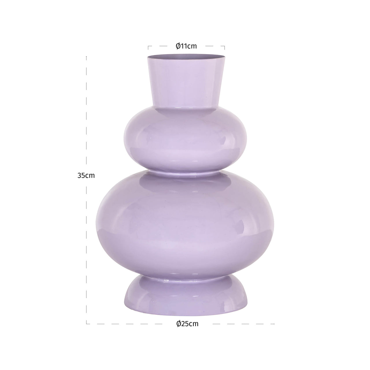 Richmond Interiors Vase Maddie lavender