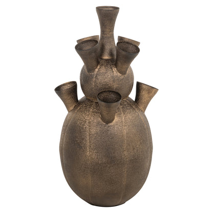 Richmond Interiors Vase Maleen brass antique