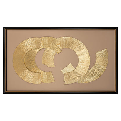 Richmond Interiors Wandkunst Eden black/gold Richmond Interiors