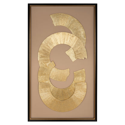 Richmond Interiors Wandkunst Eden black/gold Wandkunst Richmond Interiors