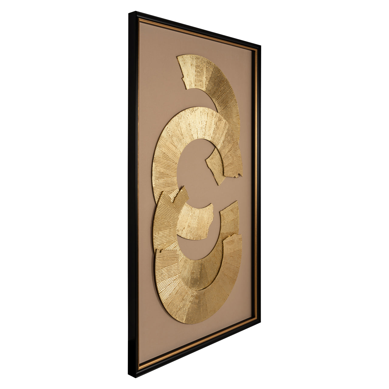 Richmond Interiors Wandkunst Eden black/gold Wandkunst Richmond Interiors