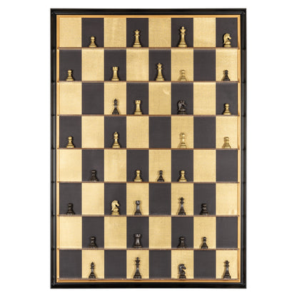 Richmond Interiors Wandkunst Nala black/gold Wandkunst Richmond Interiors