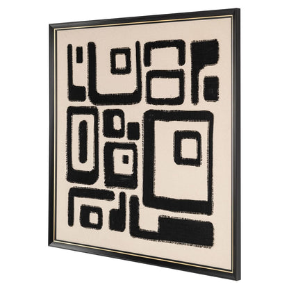 Richmond Interiors Wandbild Shanita (Black/White) Wandbild Richmond Interiors