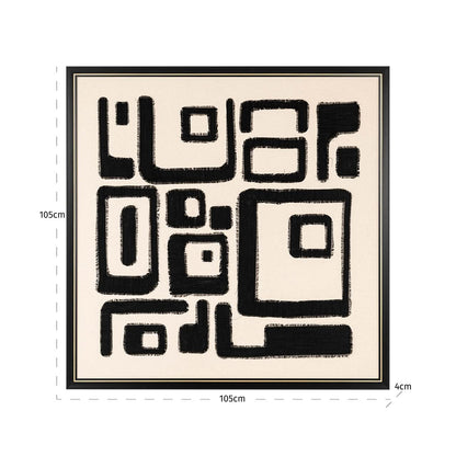 Richmond Interiors Wandbild Shanita (Black/White) Wandbild Richmond Interiors