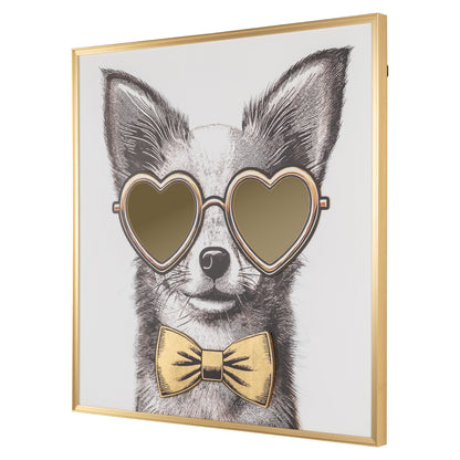 Richmond Interiors Wandkunst Bodhy black/gold Wandkunst Richmond Interiors