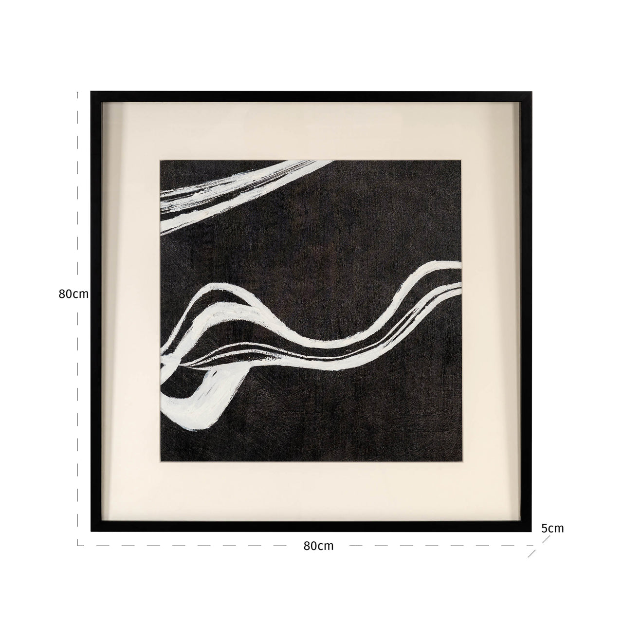 Richmond Interiors Wandkunst Jozra black/white Wandkunst Richmond Interiors