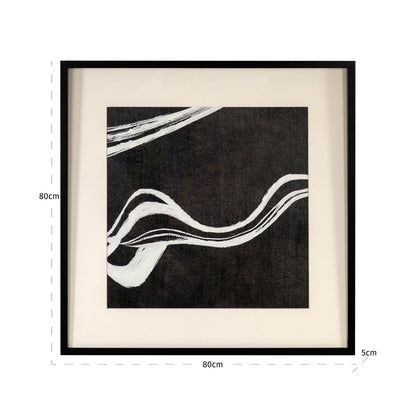 Richmond Interiors Wandkunst Jozra black/white Wandkunst Richmond Interiors