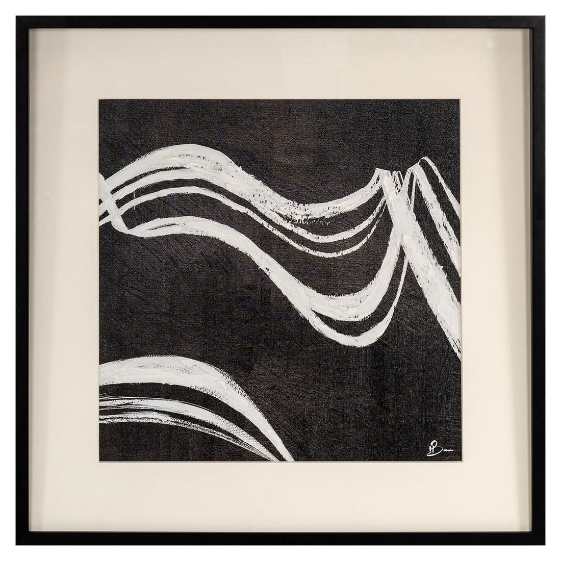 Richmond Interiors Wandbild Jozy (Black/White) Wandbild Richmond Interiors