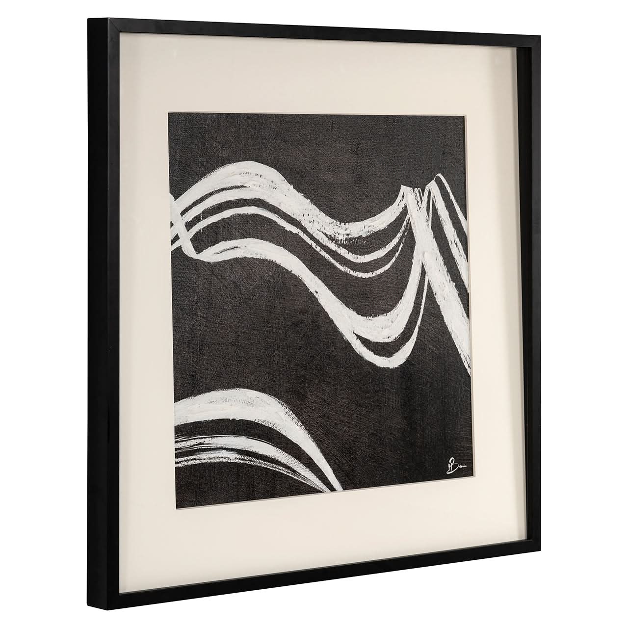 Richmond Interiors Wandbild Jozy (Black/White) Wandbild Richmond Interiors