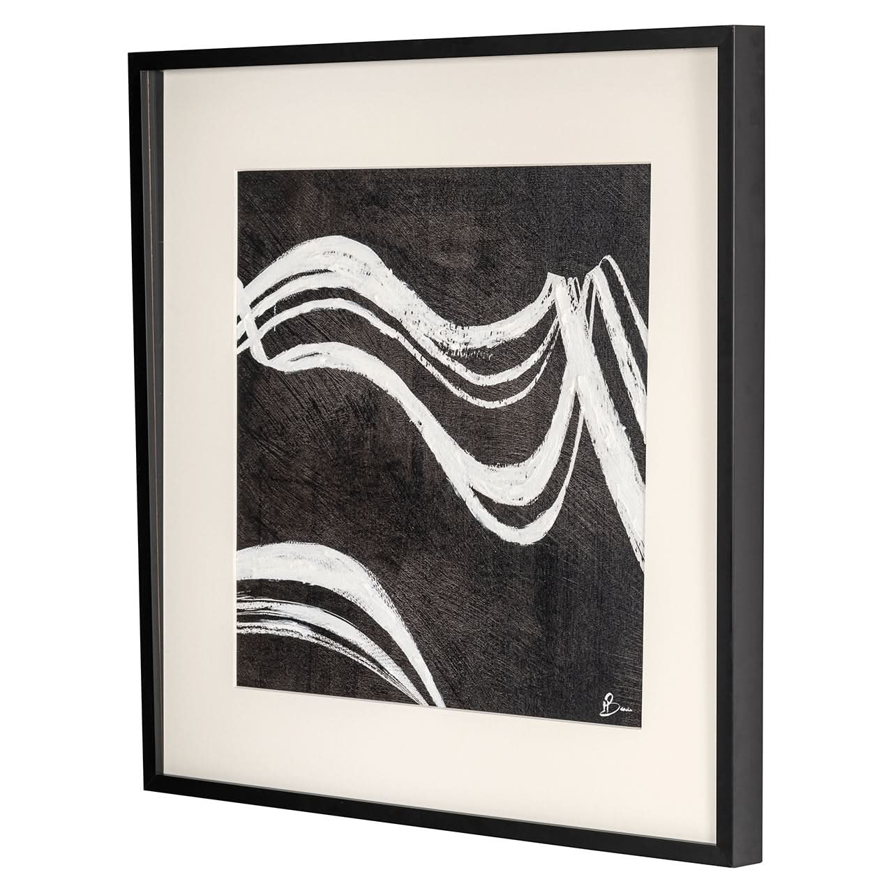 Richmond Interiors Wandbild Jozy (Black/White) Wandbild Richmond Interiors