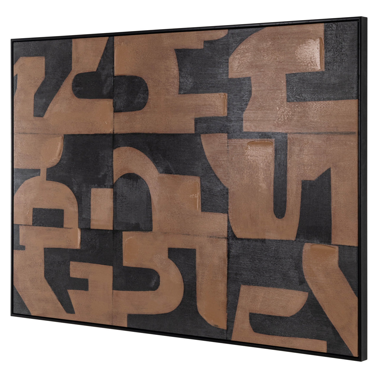 Richmond Interiors Wandkunst Cascade brown Wandkunst Richmond Interiors