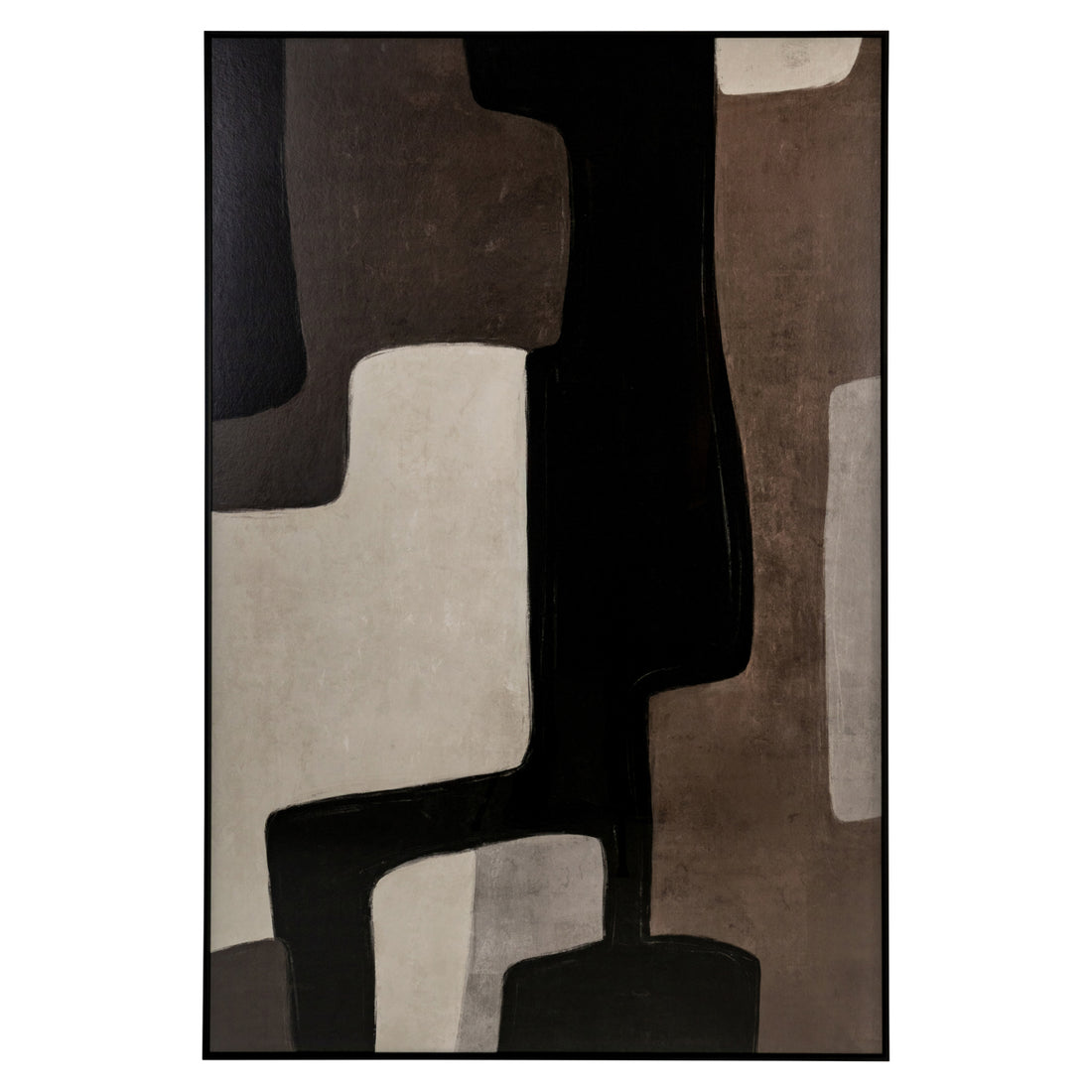 Richmond Interiors Wandkunst Mirage brown right Wandkunst Richmond Interiors