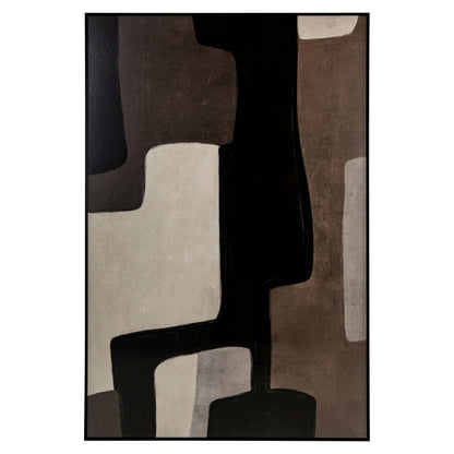 Richmond Interiors Wandkunst Mirage brown right Wandkunst Richmond Interiors