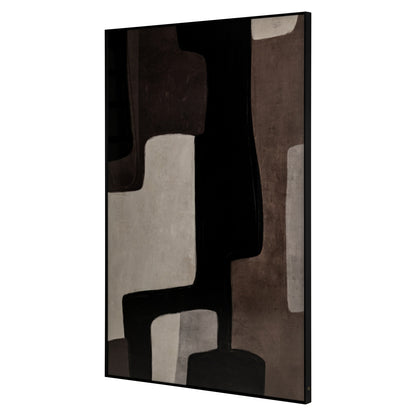 Richmond Interiors Wandkunst Mirage brown right Wandkunst Richmond Interiors