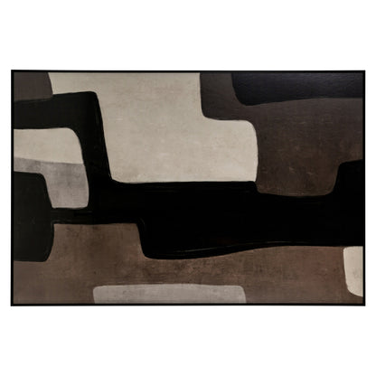 Richmond Interiors Wandkunst Mirage brown right Wandkunst Richmond Interiors