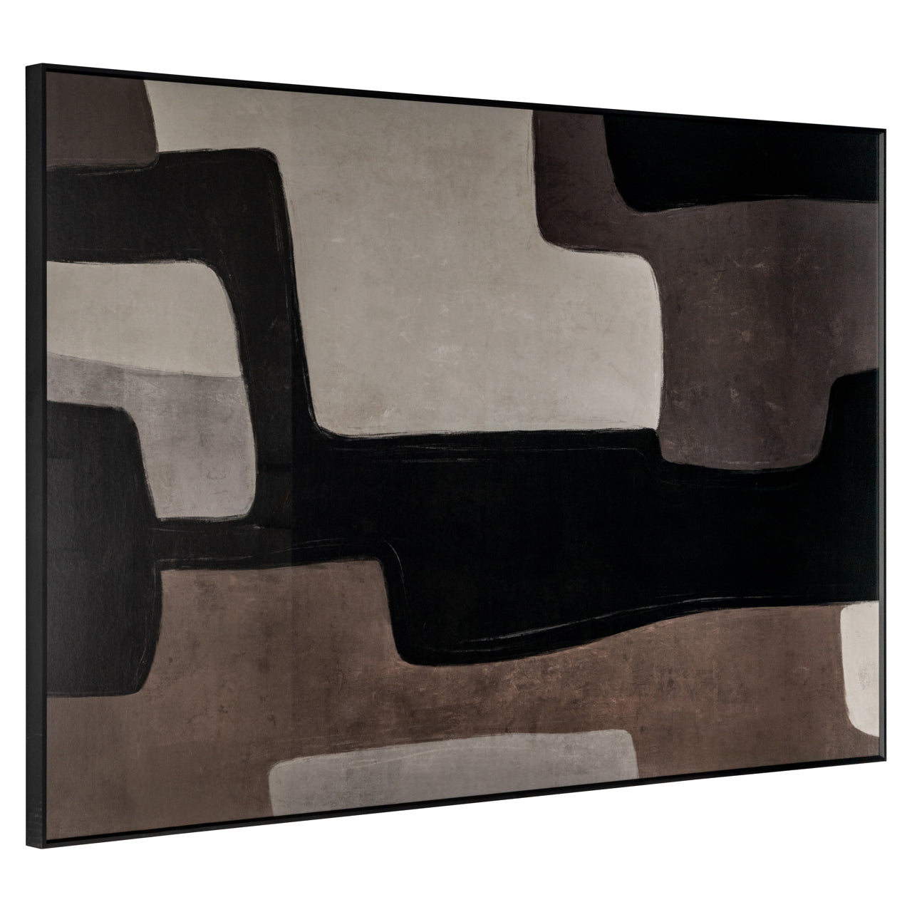Richmond Interiors Wandkunst Mirage brown right Wandkunst Richmond Interiors