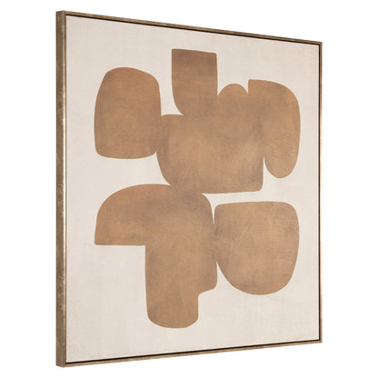 Richmond Interiors Wandkunst Odyssey gold left