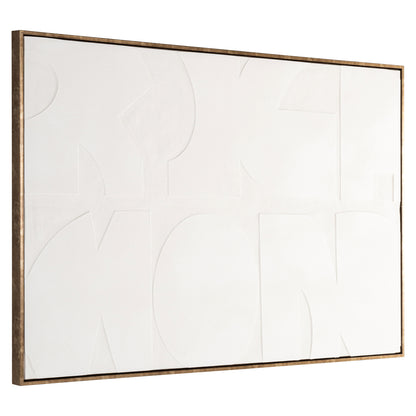 Richmond Interiors Wandkunst Decadence white