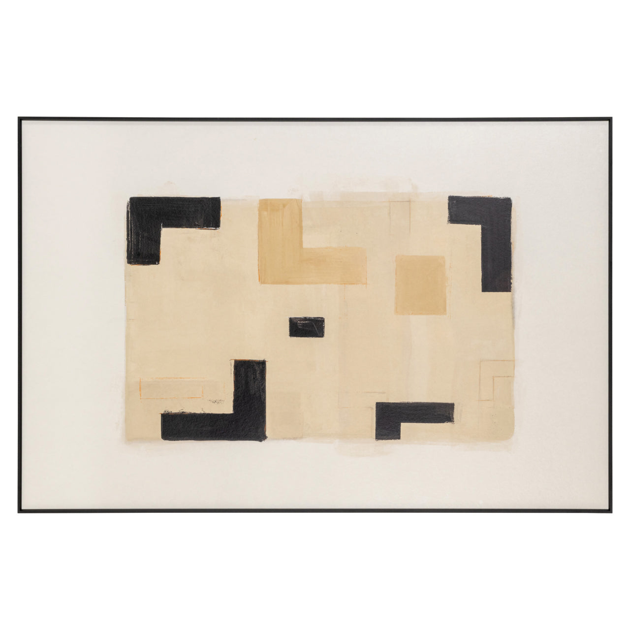 Richmond Interiors Wandkunst Vortex beige left Wandkunst Richmond Interiors