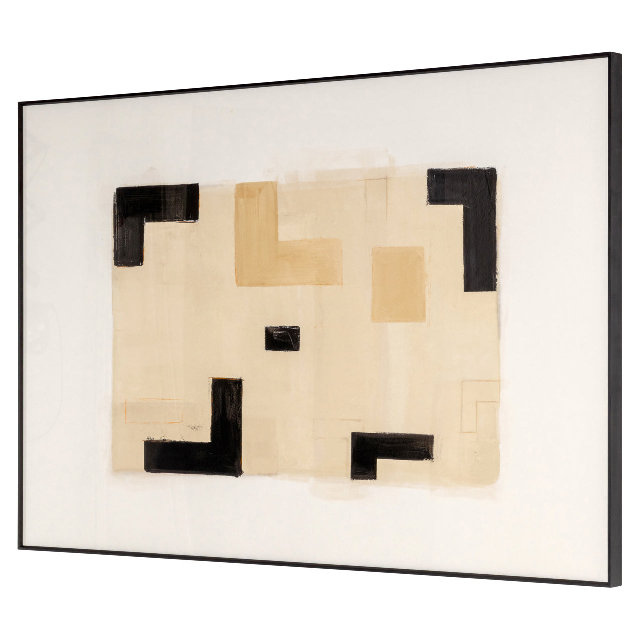 Richmond Interiors Wandkunst Vortex beige left Wandkunst Richmond Interiors