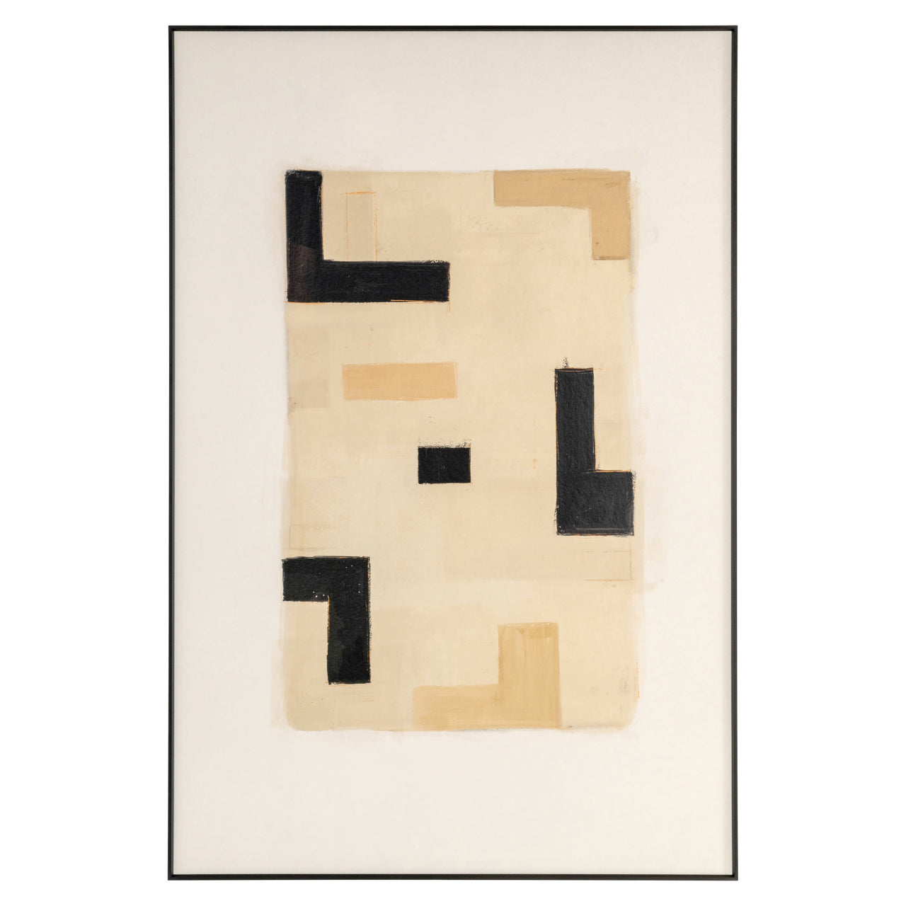 Richmond Interiors Wandkunst Vortex beige right Wandkunst Richmond Interiors
