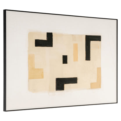 Richmond Interiors Wandkunst Vortex beige right Wandkunst Richmond Interiors