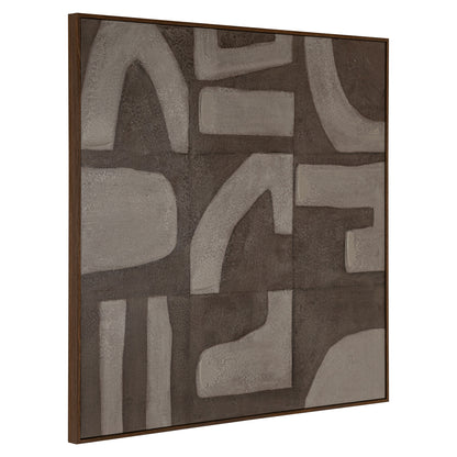 Richmond Interiors Wandkunst Zenith sand left
