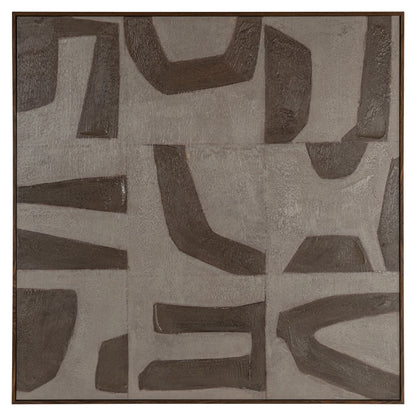 Richmond Interiors Wandkunst Zenith sand right Wandkunst Richmond Interiors