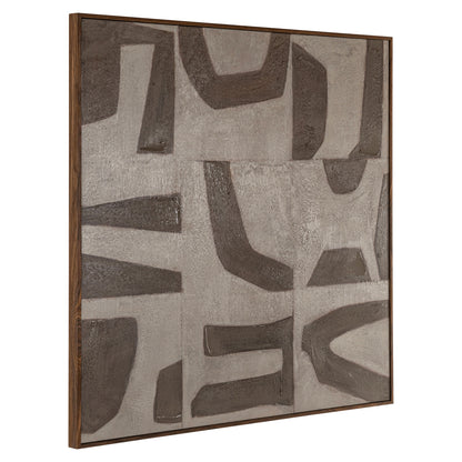Richmond Interiors Wandkunst Zenith sand right