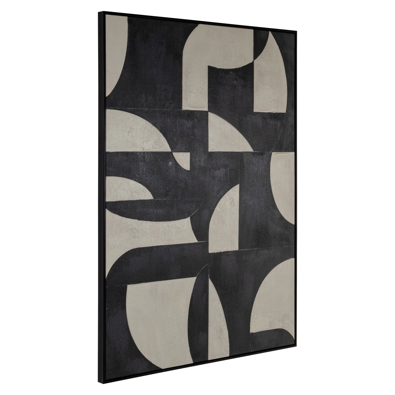 Richmond Interiors Wandkunst Splendor black