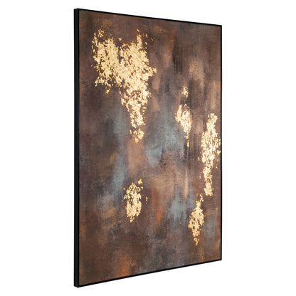 Richmond Interiors Wandkunst Golden gleam gold Wandkunst Richmond Interiors