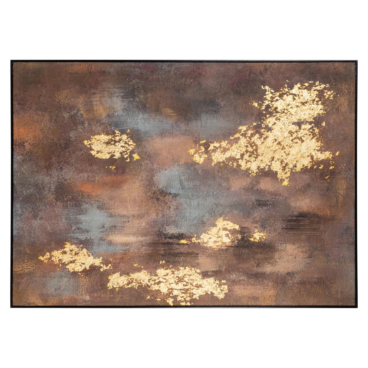 Richmond Interiors Wandkunst Golden gleam gold Richmond Interiors