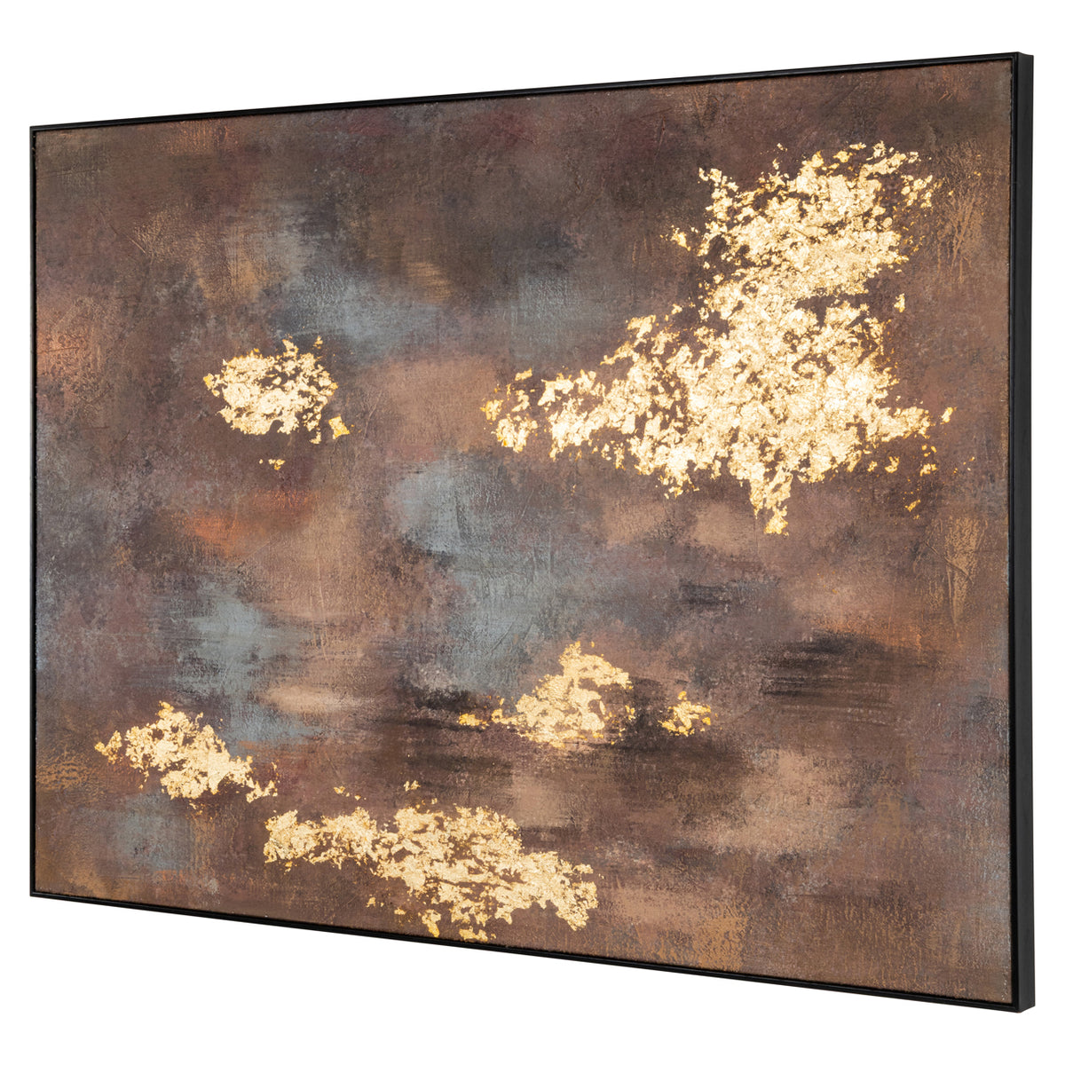 Richmond Interiors Wandkunst Golden gleam gold Richmond Interiors