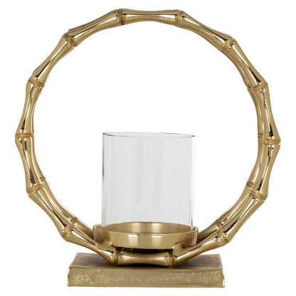 Richmond Interiors Windlicht Merlyn gold small Windlicht Richmond Interiors