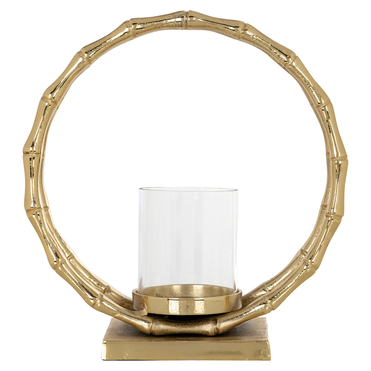 Richmond Interiors Windlicht Merlyn gold large Windlicht Richmond Interiors