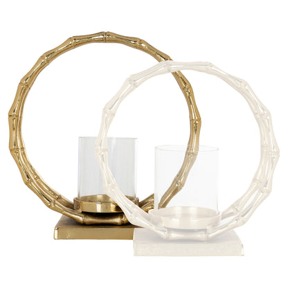 Richmond Interiors Windlicht Merlyn gold large Windlicht Richmond Interiors